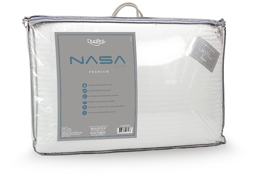 Almohada Nasa Alto Premium Duoflex (50x70cm)