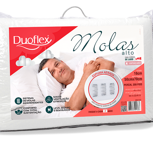 Almohada Molas Alto Duoflex (50x70cm)